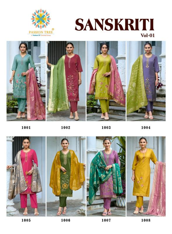 Passion tree sanskriti vol-1 fancy kurtis wholesale in mumbai